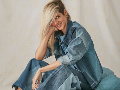 La actriz Clara Lago, en la campaña sostenible de Levi's y Back to Eco.