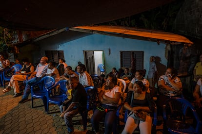 Familiares despiden a Rafael Moreno en Puerto Libertador.