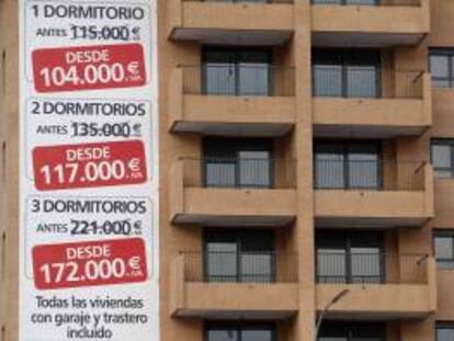 Edificio de viviendas construido en Valencia. EFE/Archivo