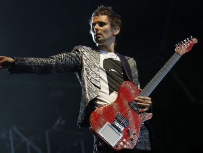 Matt Bellamy, solista de Muse, en una imagen de archivo.