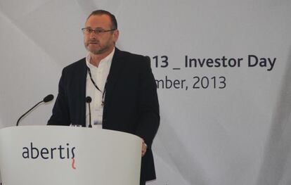 El director financiero de Abertis, José Aljaro.