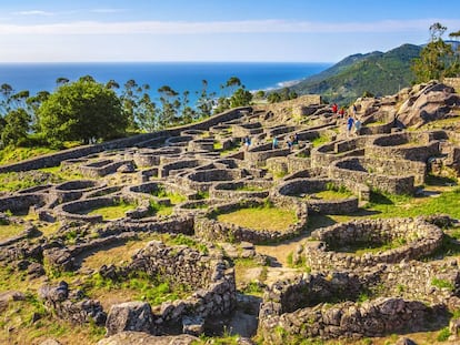 Santa Trega, en la localidad pontevedresa de A Guarda, es uno de los mayores castros del noroeste peninsular.