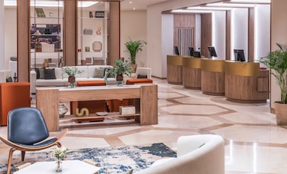 Interior del nuevo hotel Marriott Princesa Plaza, en una imagen cedida por la compañía.