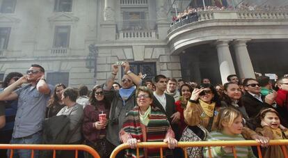 Decenas de asistentes a las masclet&agrave; de ayer, martes, 