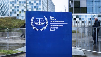 Vista exterior del Tribunal Penal Internacional (TPI) en La Haya Países Bajos