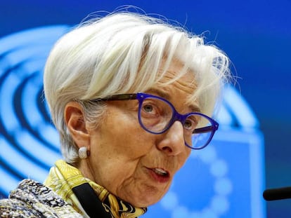 La presidenta del Banco Central Europeo, Christine Lagarde.