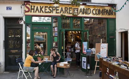 Librería Shakespeare and Company, en el Barrio Latino de París.