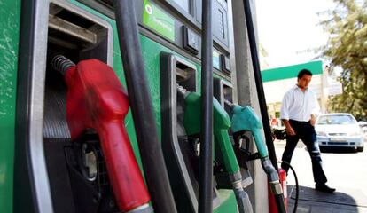 Surtidor de gasolina.