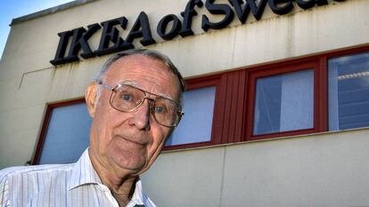 El fundador de Ikea, Ingvar Kamprad. 