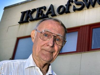 El fundador de Ikea, Ingvar Kamprad. 