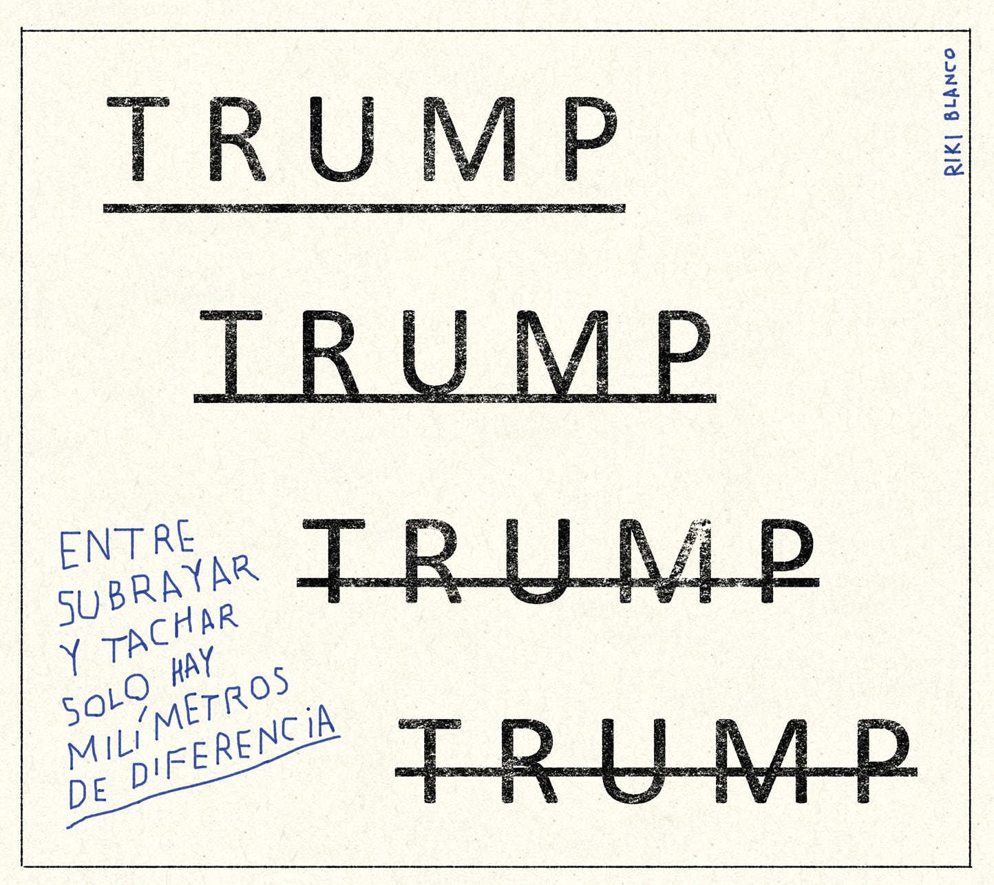 Riki Blanco: por milímetros