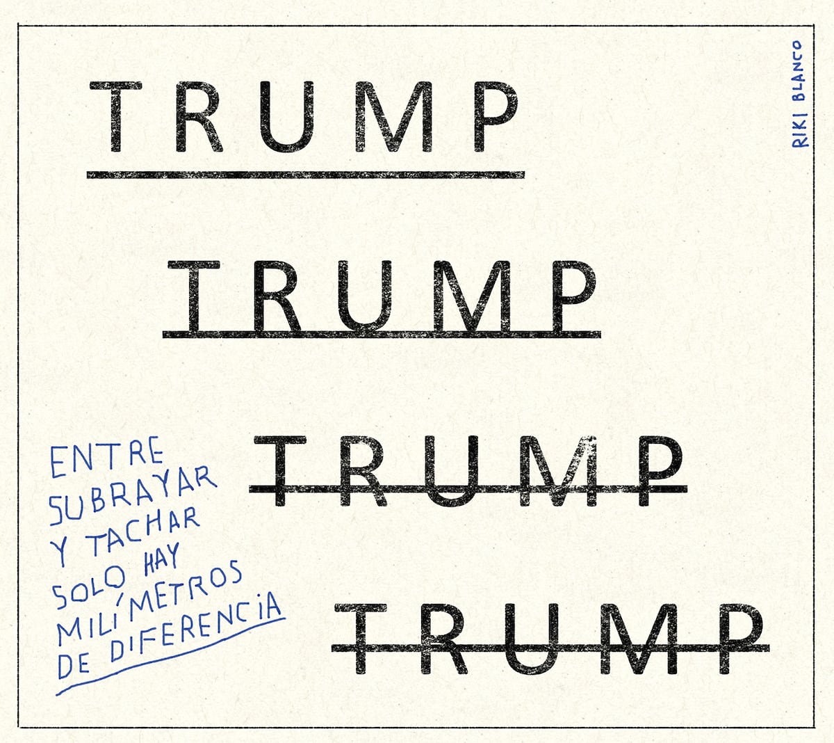 Riki Blanco: por milímetros