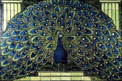 'Pavo real', del alemán Max Laeuger (1908-1910).