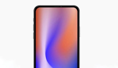 iPhone sin 'notch' en el frontal.