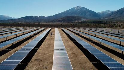 Planta fotovoltaica de Cox Energy en Chile.