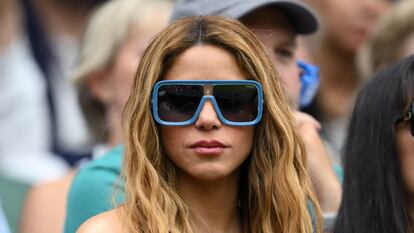 Shakira at the 2023 Wimbledon Championships.