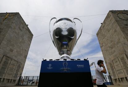 La Copa de Europa expuesta en las calles alemanas