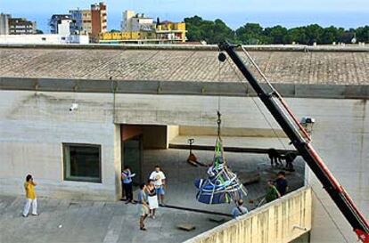 Retirada de una pieza de la Fundación Miró de Mallorca por orden de la familia.