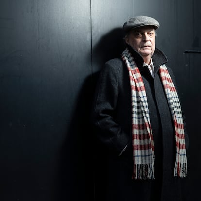 El escritor Enrique Vila-Matas, en Barcelona, el lunes pasado.