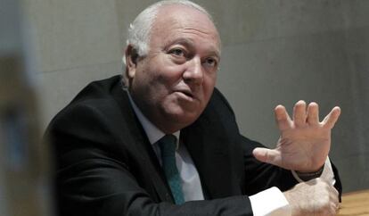 El exministro Miguel &Aacute;ngel Moratinos