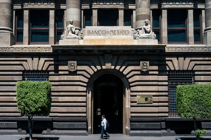 La sede del Banco de México, el 4 de marzo de 2025.