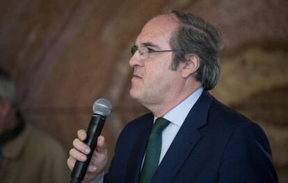 Ángel Gabilondo, durante un acto en octubre de 2016.