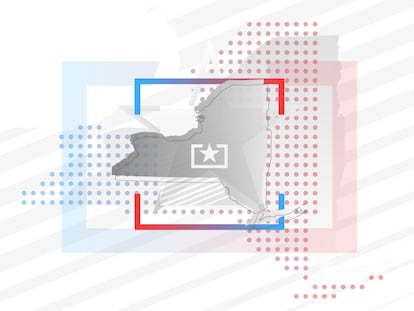 Los resultados en Nueva York dan la victoria a Kamala Harris y suma 28 votos electorales