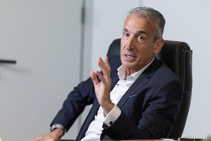 Emilio Herrera, presidente de Kia Iberia, durante la entrevista con CincoDías.