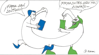 Peridis: tú primero