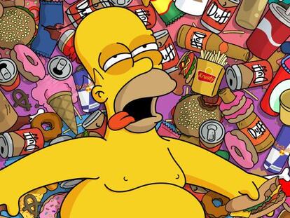 Una imagen de la serie Los Simpson