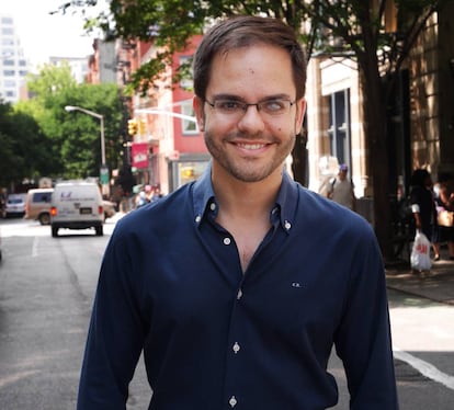 El ingeniero espa&ntilde;ol Carlos Reines, fotografiado en Nueva York. 