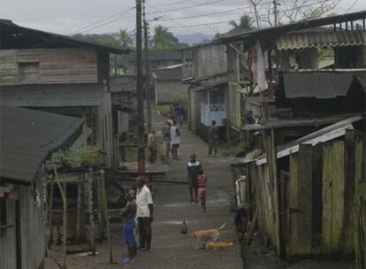 Poblado de Juradó, en Colombia, fronterizo con Panamá y refugio de narcotraficantes y guerrilleros.