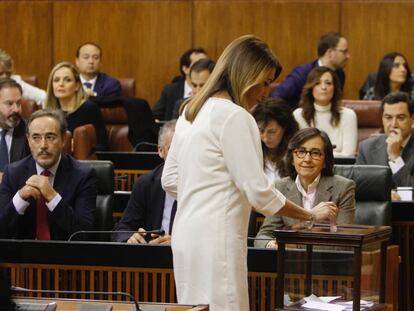 Sesión de constitución del nuevo Parlamento de Andalucía.