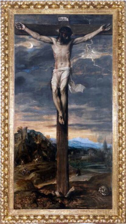 'Cristo crucificado', de Tiziano.