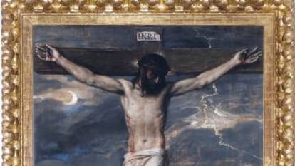 'Cristo crucificado', de Tiziano.