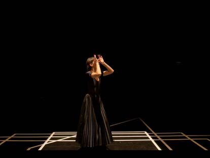 Espectáculo #Trasunto2, en lengua de signos, dirigido por la coreógrafa chilena María Siebald.
