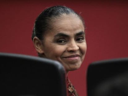 La probable candidata por el PSB, Marina Silva.