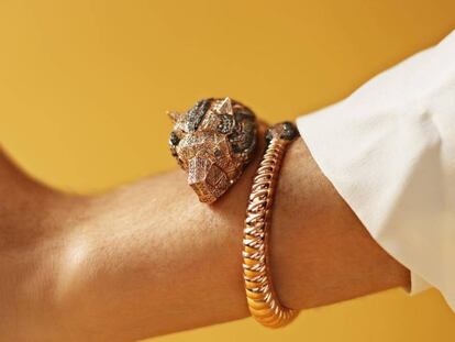 Pulsera de le&oacute;n de la colecci&oacute;n #IamSuarezbyOkuda.