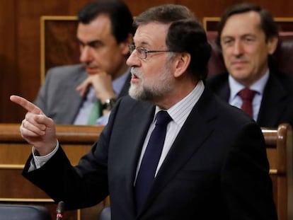 Mariano Rajoy, al Congrés.