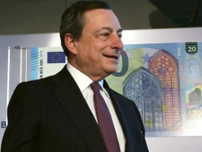 Mario Draghi, presidente del BCE