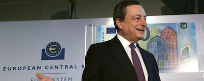 Mario Draghi, presidente del BCE