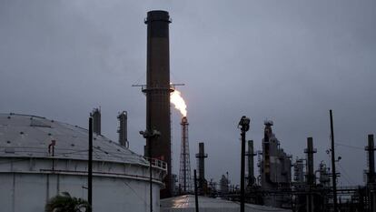 Refinería en Deer Park, Texas