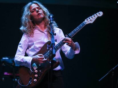 Christina Rosenvinge, en el Festival Urbano Sonido de Malasaña, en Conde Duque. 