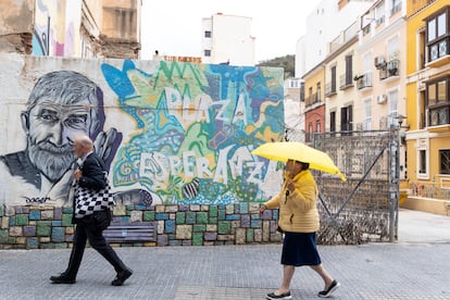 Barrio de Lagunillas en Málaga