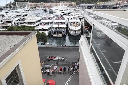 Marcus Ericsson del equipo Sauber durante el Gran Premio de Mónaco, el 27 de mayo de 2018.