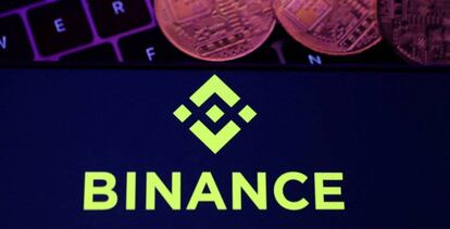 Logo de Binance.