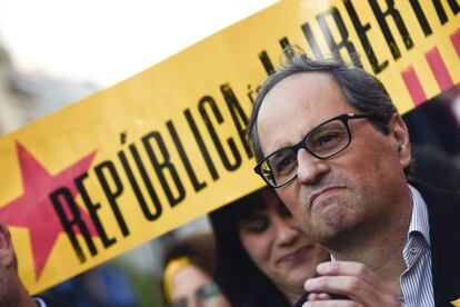 El president de la Generalitat, Quim Torra.