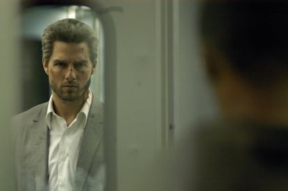 En 2004, Tom Cruise protagonizaba otro éxito comercial: 'Collateral'. En la película de Michael Mann, el actor intepreta uno de sus pocos papeles como villano: el del asesino a sueldo Vincent.