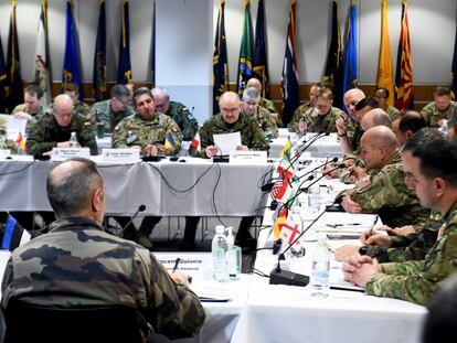 Reunión de los jefes de los ejércitos de Tierra de la OTAN en Wiesbaden (Alemania), el pasado sábado. / STEPHEN PEREZ (DVIDS)