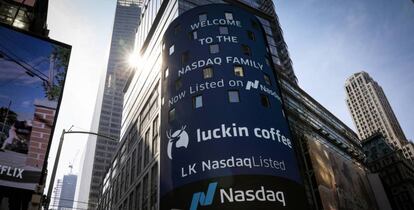 Sede del Nasdaq en Nueva York.